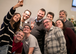 Gruppenselfie