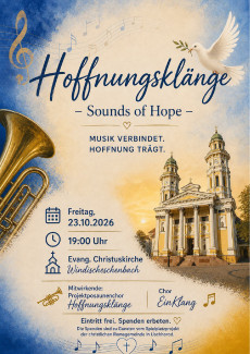 PLakat Hoffnungsklänge