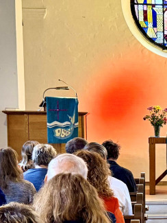 Kanzel in der Matthäuskirche in Bad Kötzting